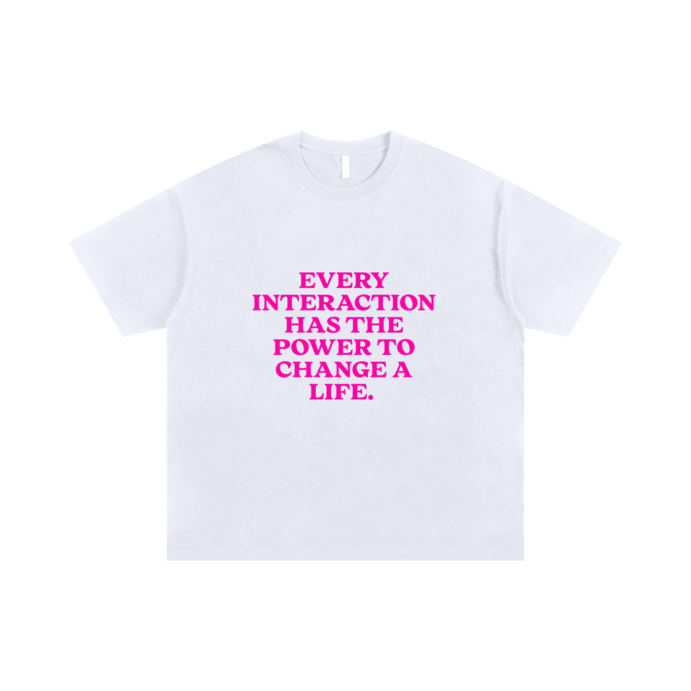 Pink “Reverence” Oversized T-shirt