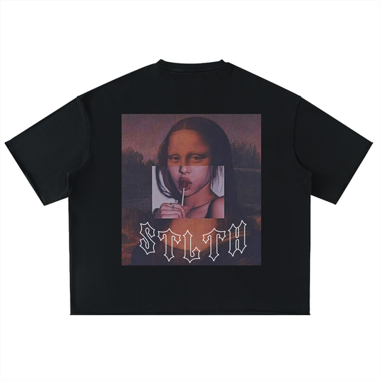 Oversized Washed Half Sleeve T-Shirt