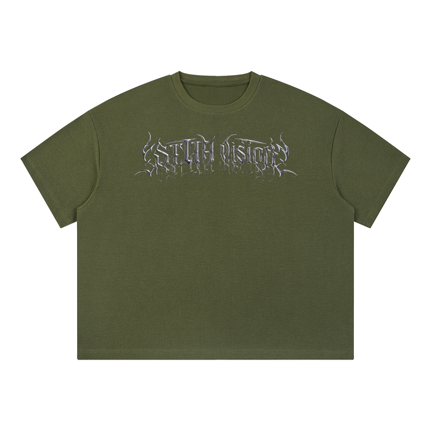 Unisex Waffle Boxy T-Shirt