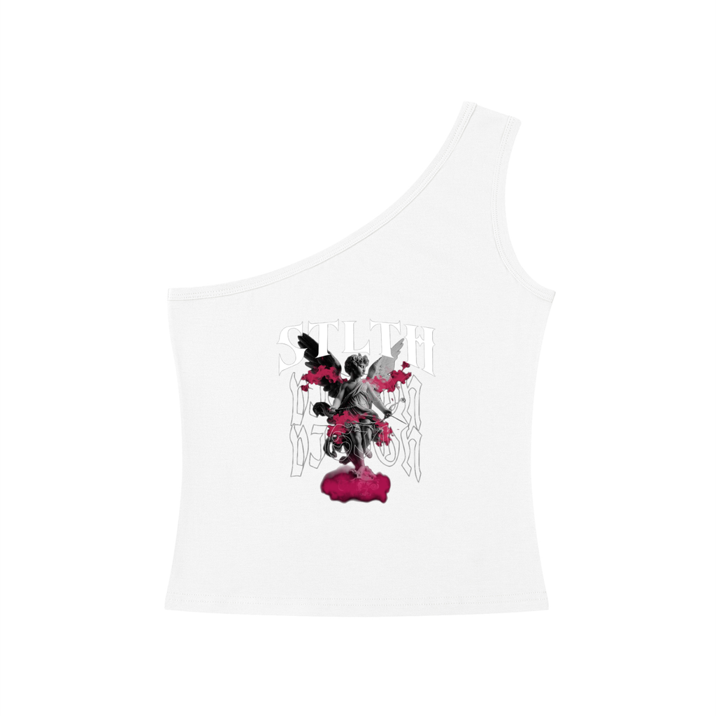 Women's One-Shoulder Crop T-Shirt