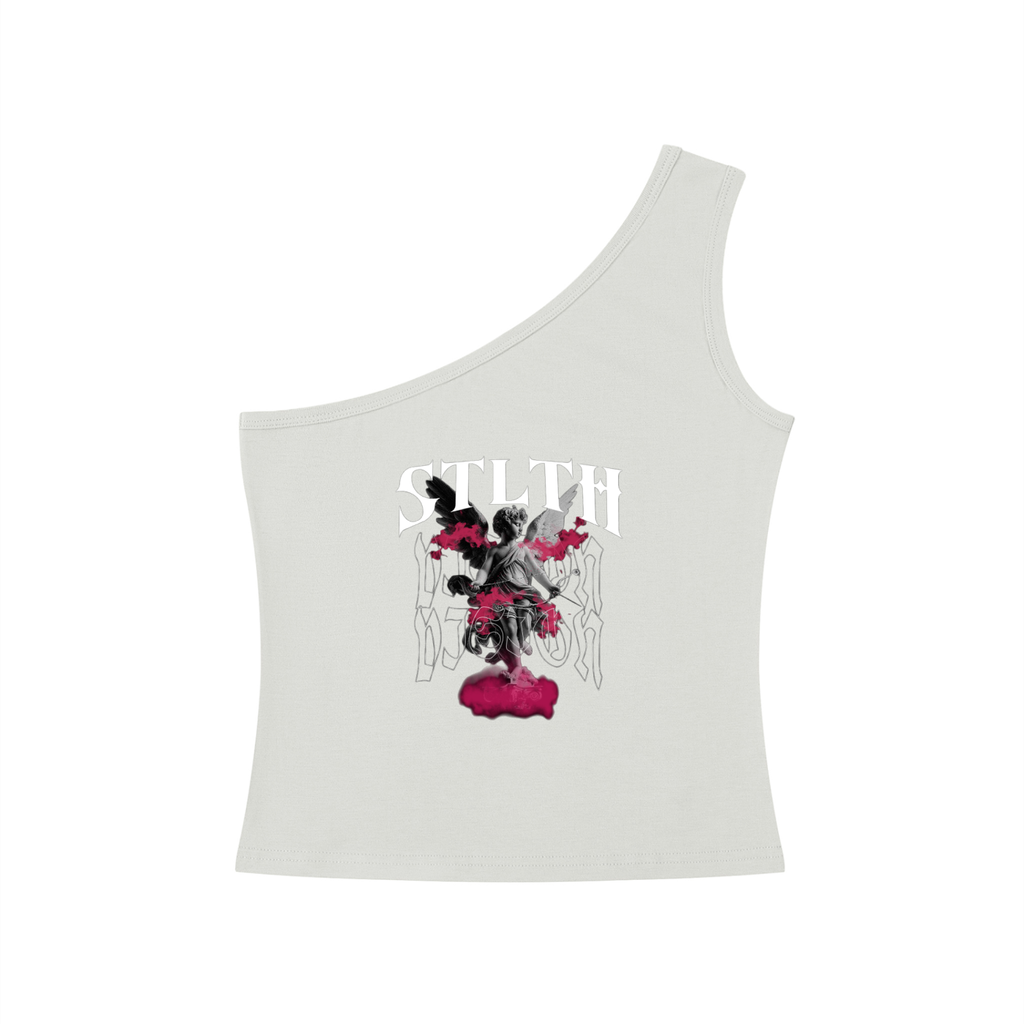 Women's One-Shoulder Crop T-Shirt