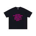 Pink “Reverence” Oversized T-shirt