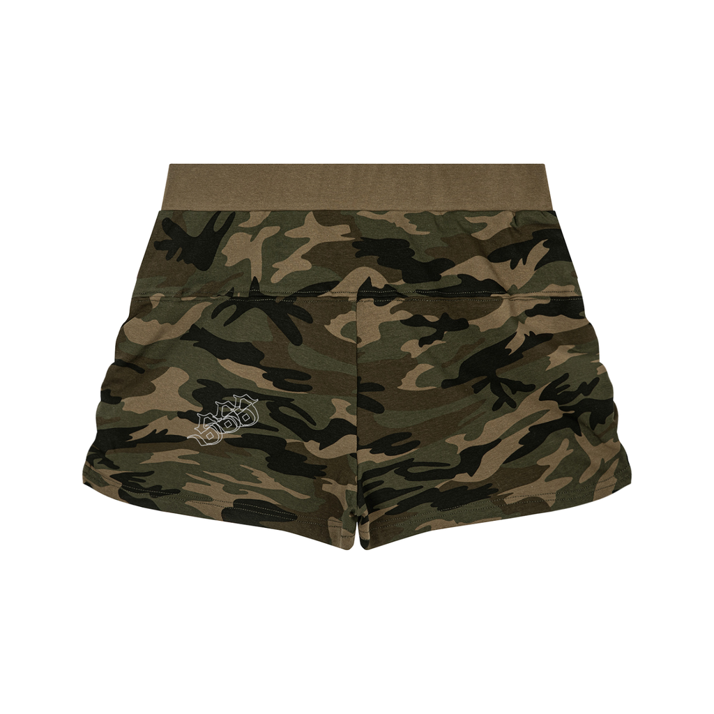 Women's Slim Camo Shorts