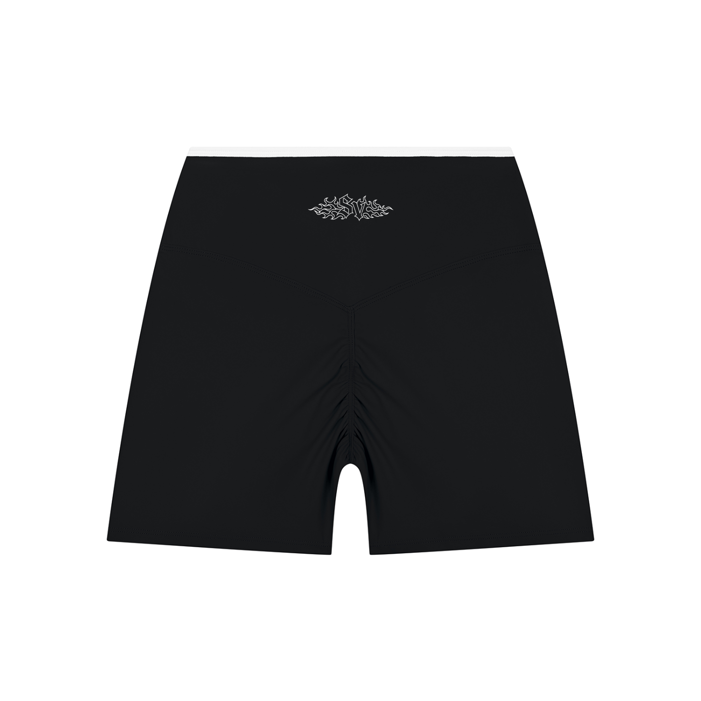 VI Women’s High Rise Color Block Yoga Shorts