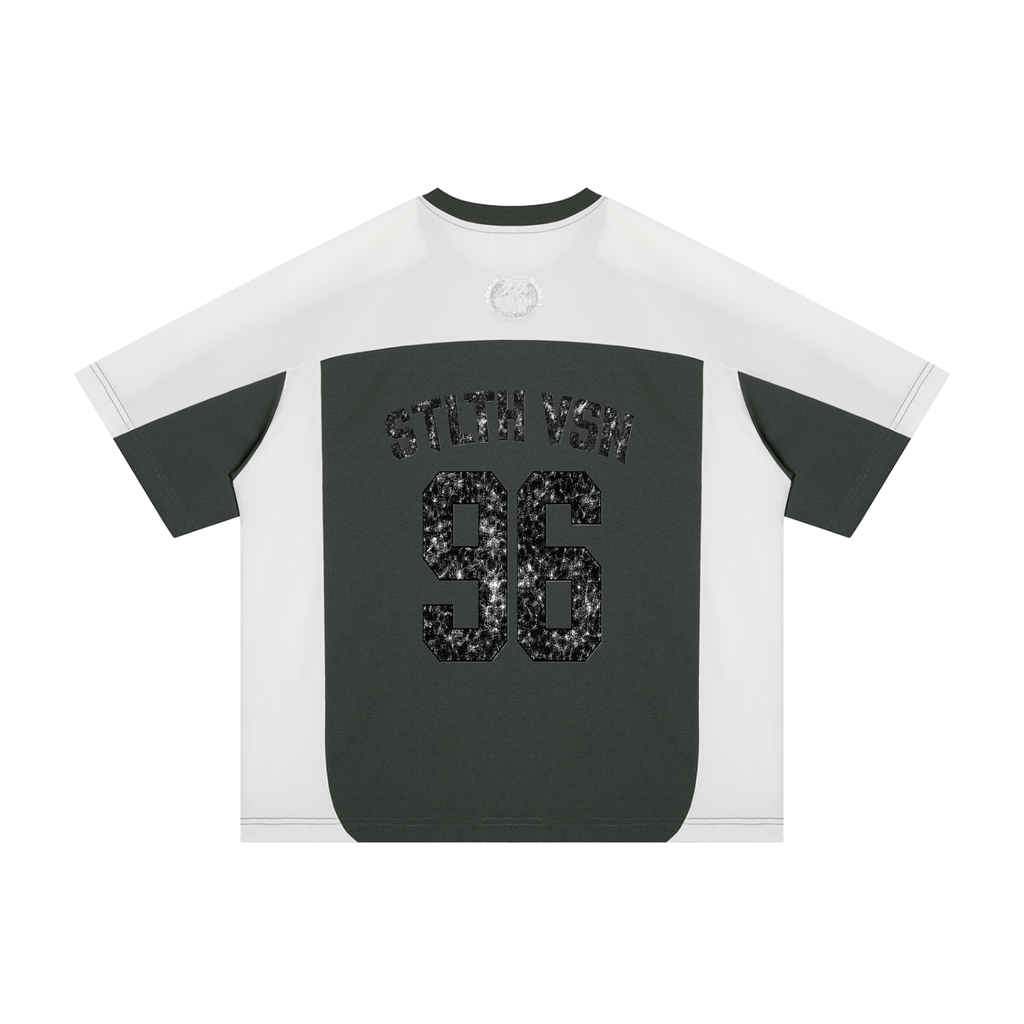 Unisex Color Block Loose T-Shirt