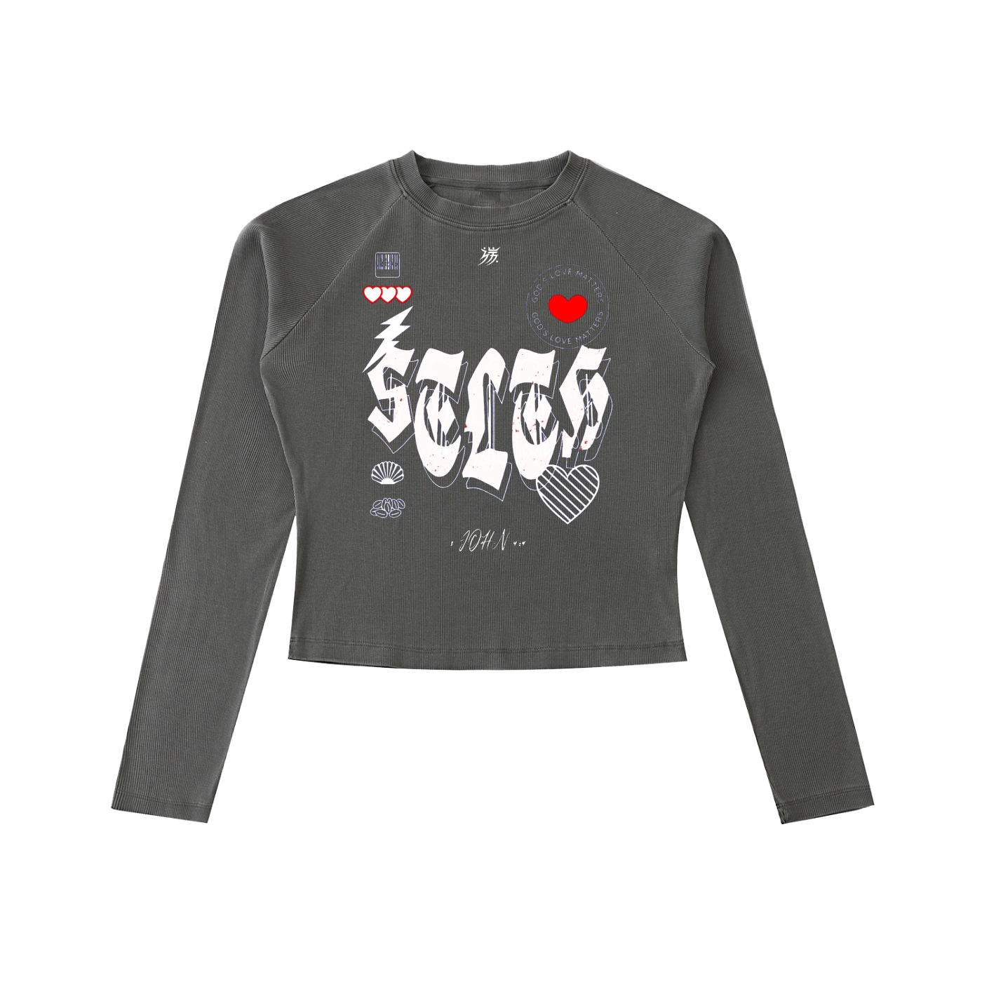 Women’s Love Sleeve Slim T-Shirt