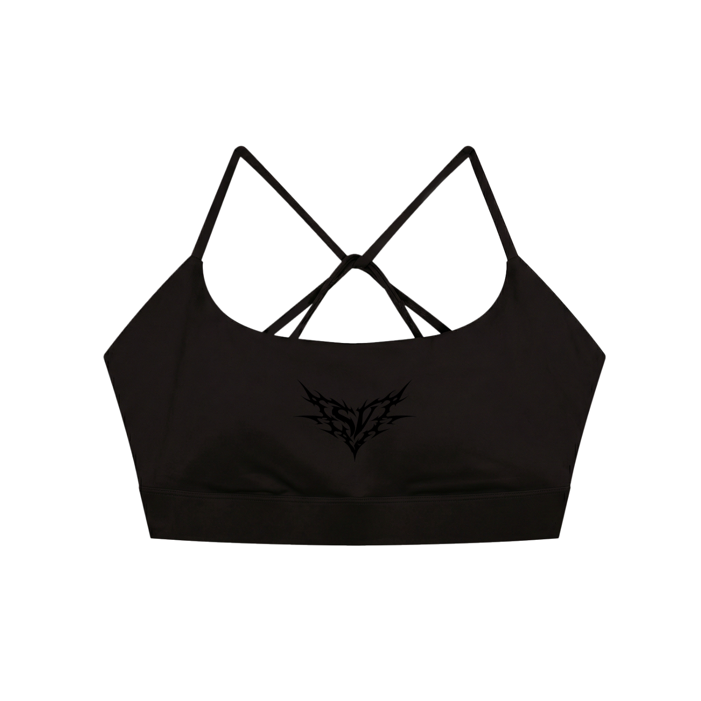 Strappy Criss Cross Yoga Sports Bra