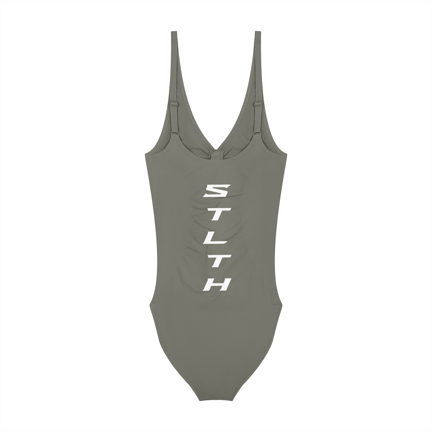 Women’s Full-Zip Ruched Bodysuit
