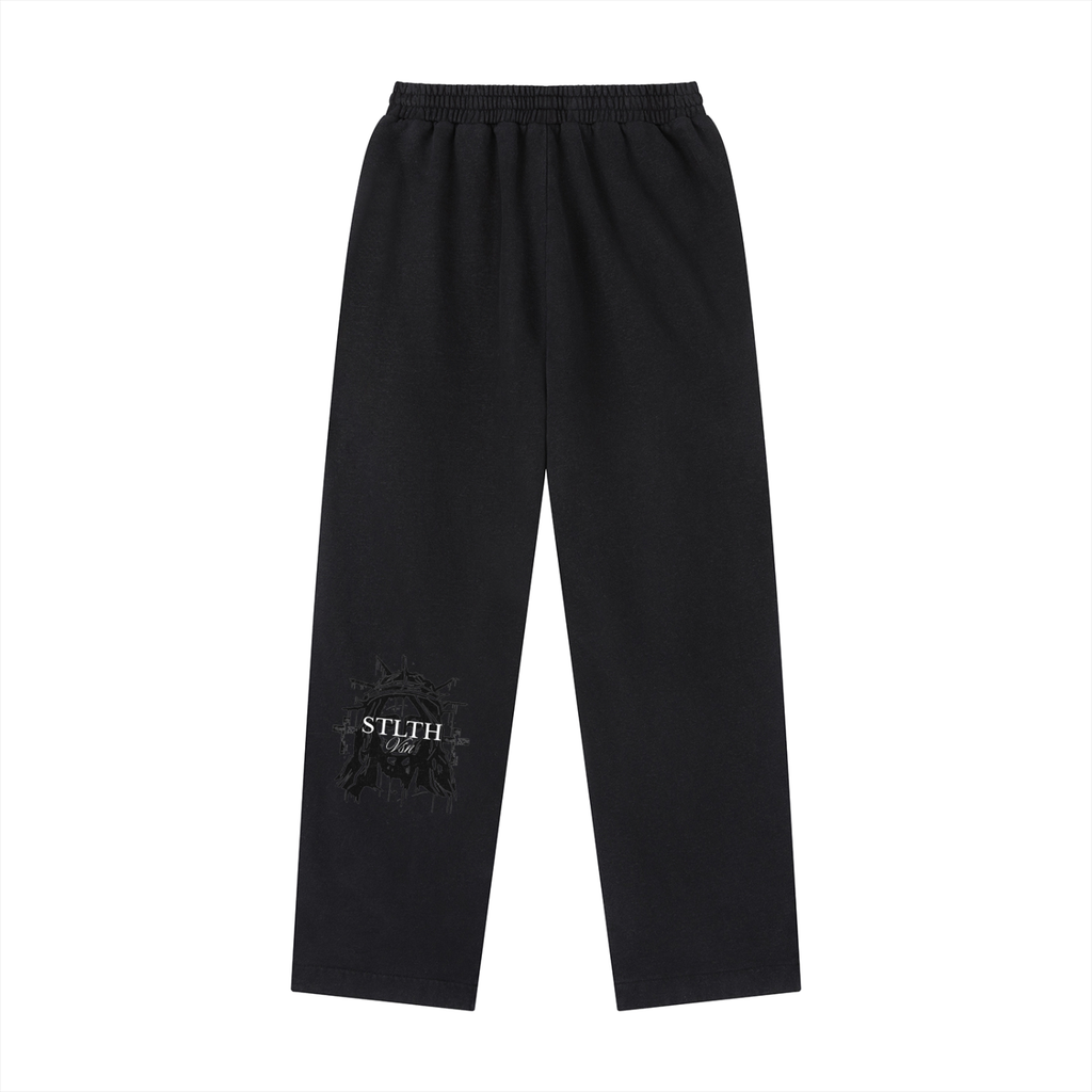 Women Vintage Washed Drawstring Sweatpants