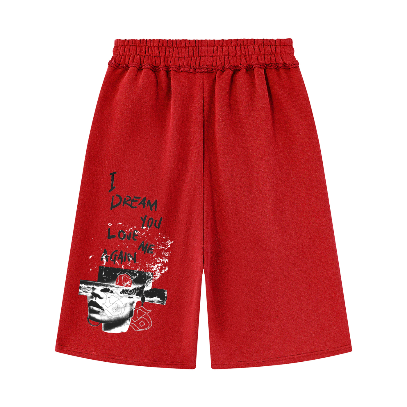 Vision Raw Edge  Shorts