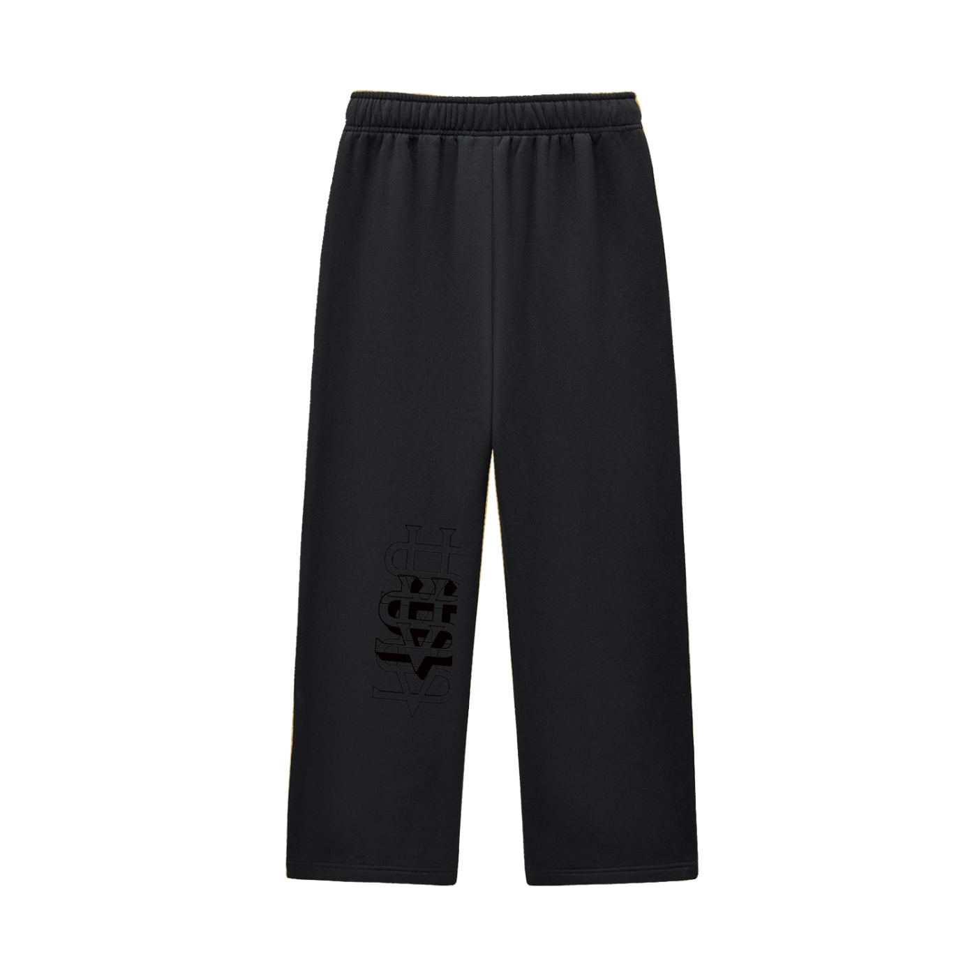 Contrast-Stitched Fleece Sweatpants