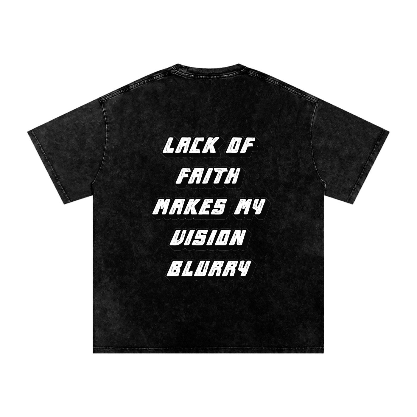 Lack of Faith Makes my vision Blurry 001