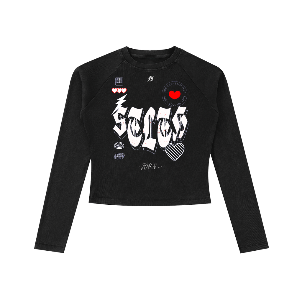 Women’s Love Sleeve Slim T-Shirt