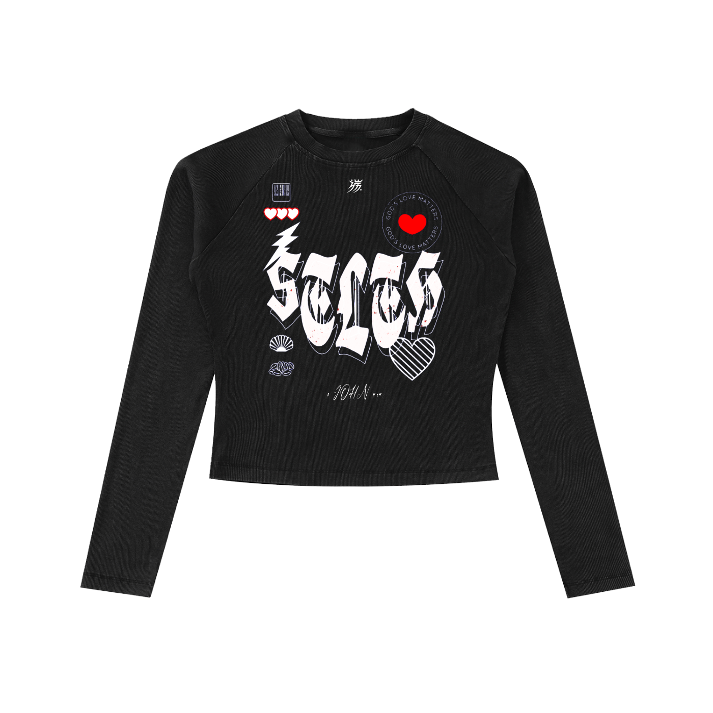 Women’s Love Sleeve Slim T-Shirt