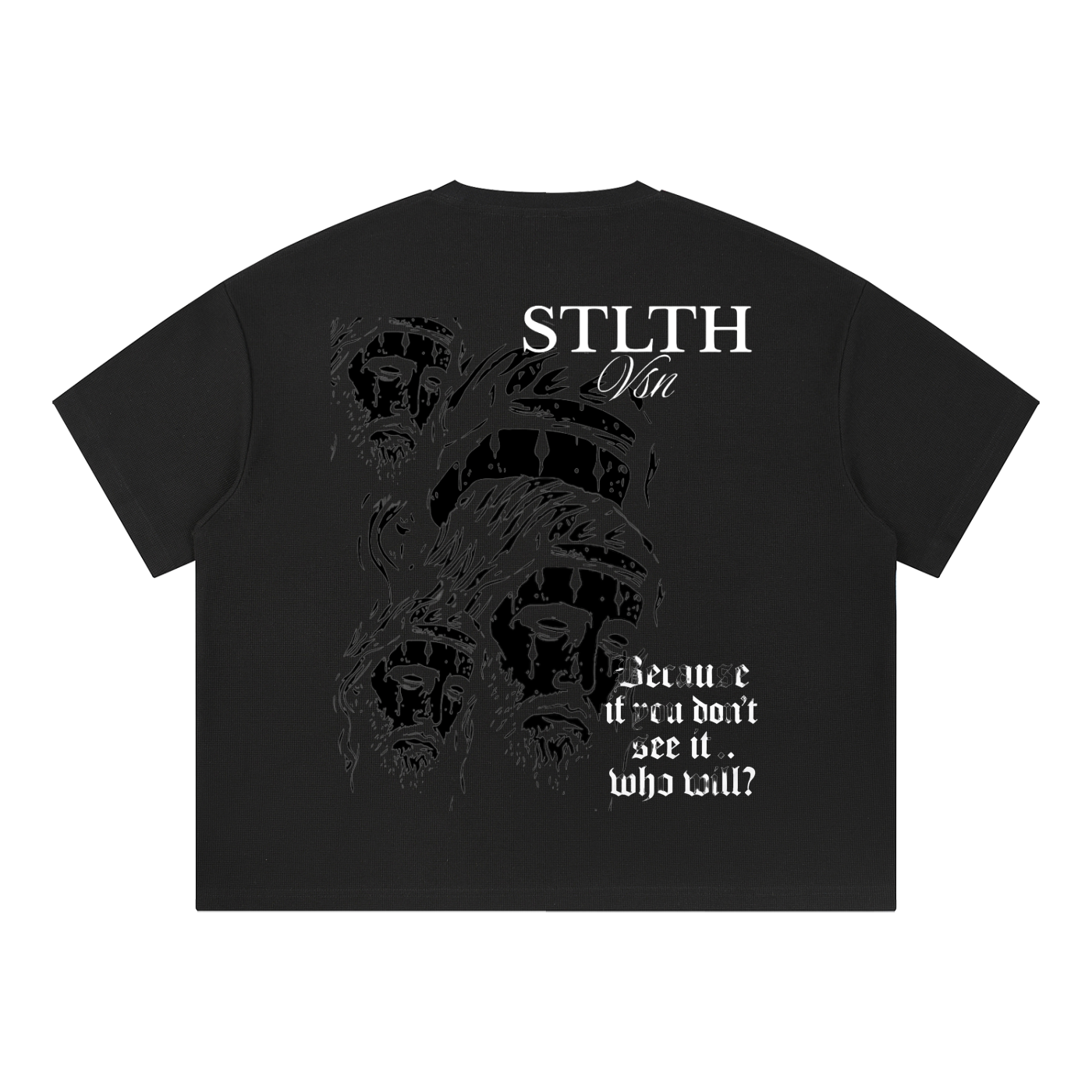 Unisex Waffle Boxy T-Shirt