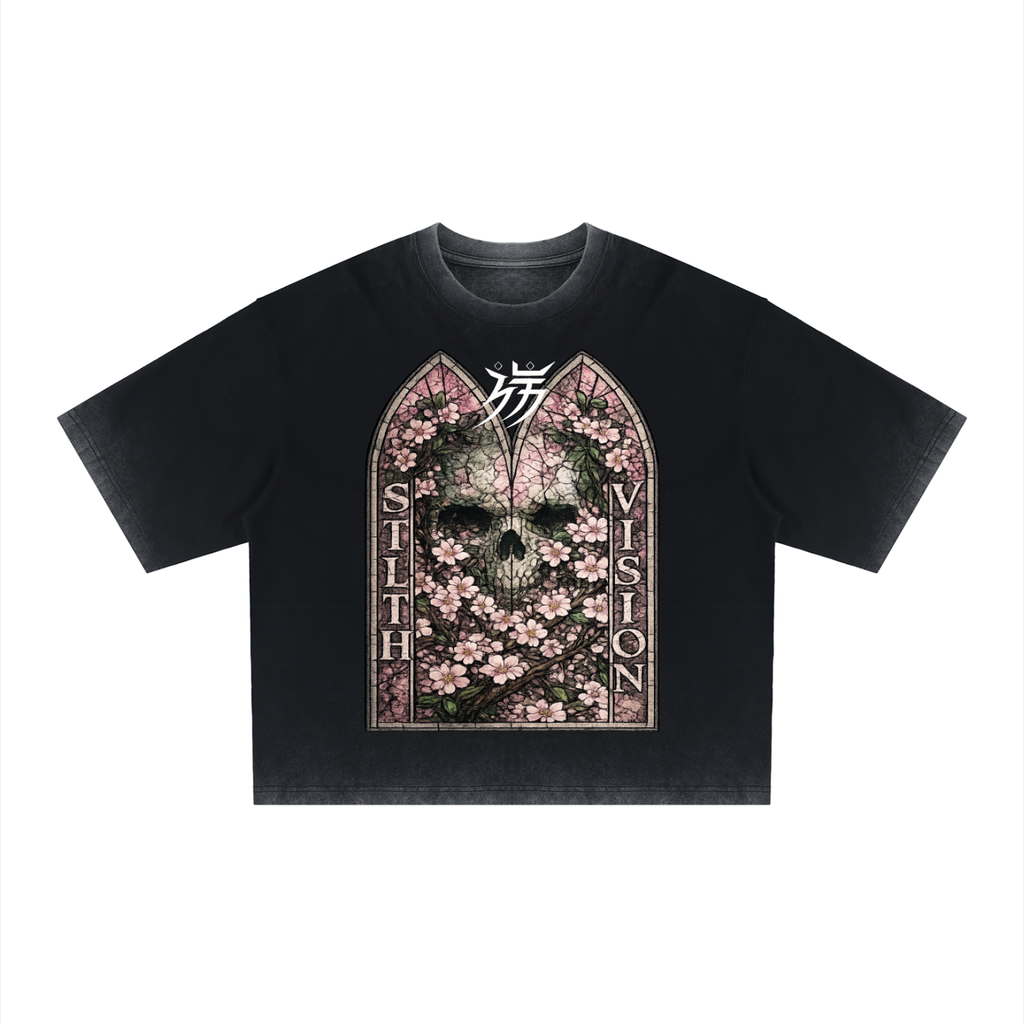 SHOW LOVE Dyed Boxy T-Shirt