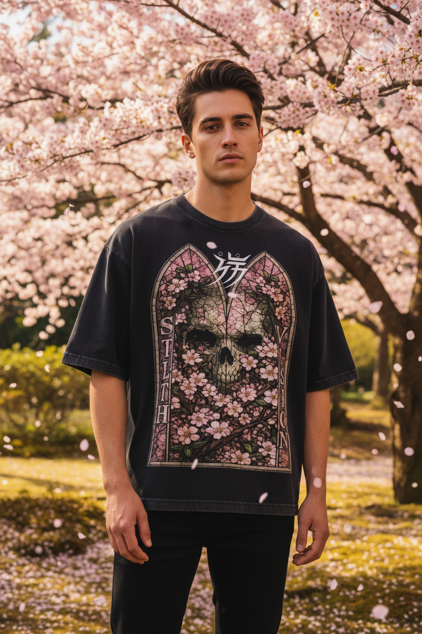 SHOW LOVE Dyed Boxy T-Shirt