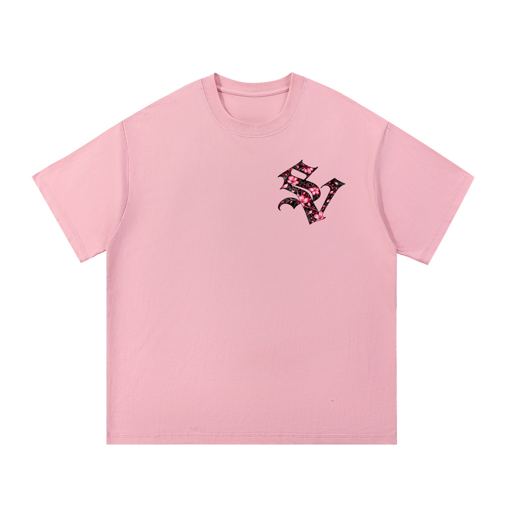 PINK FAITH Cotton T-Shirt