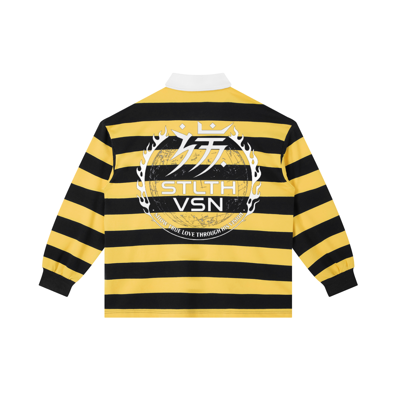 Faith Pin Stripe Polo Shirt