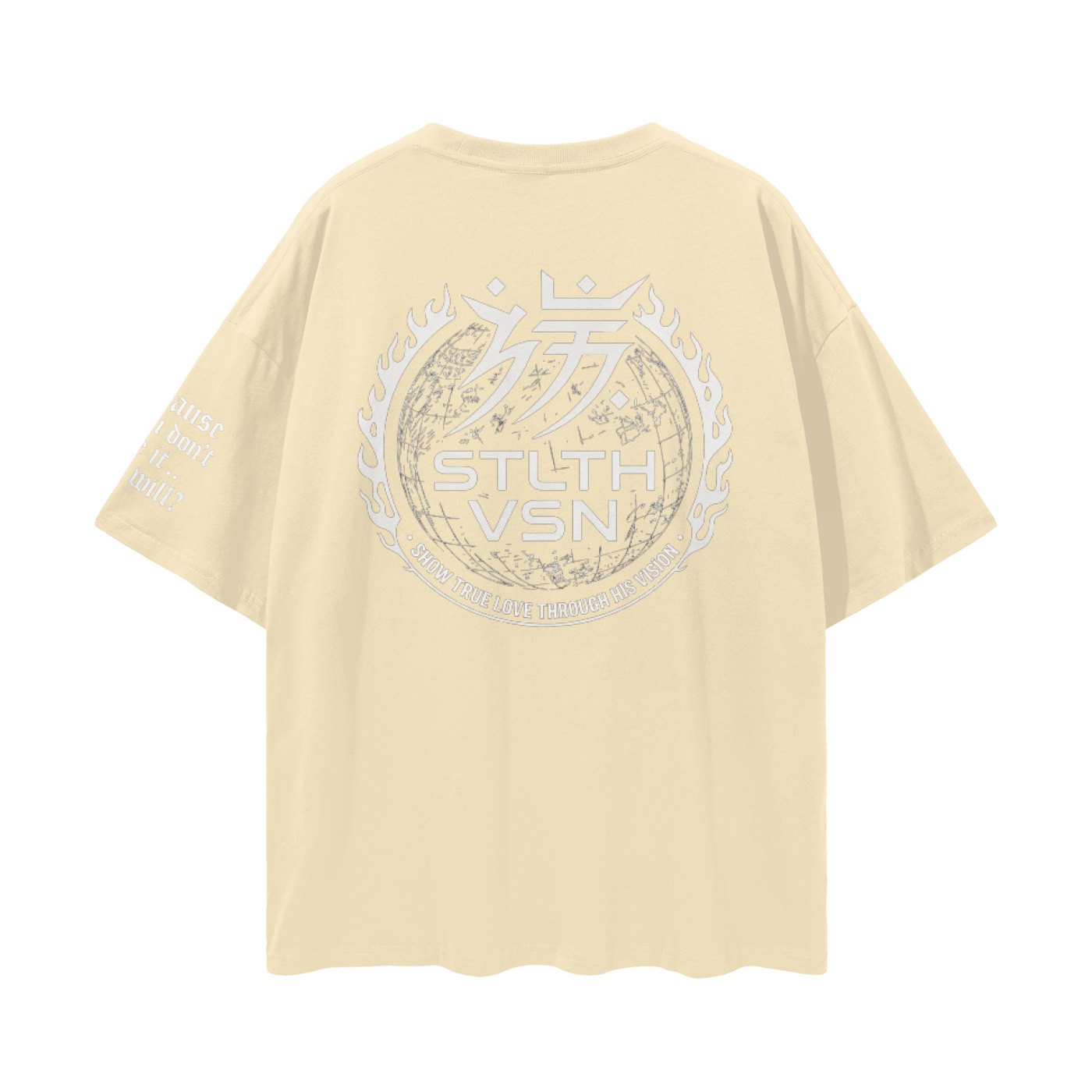 Streetwear Loose Drop Shoulder T-Shirt