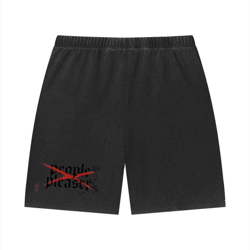 888 Wash Waffle Shorts Set