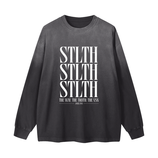 “Reverence” Vintage Washed Long Sleeve