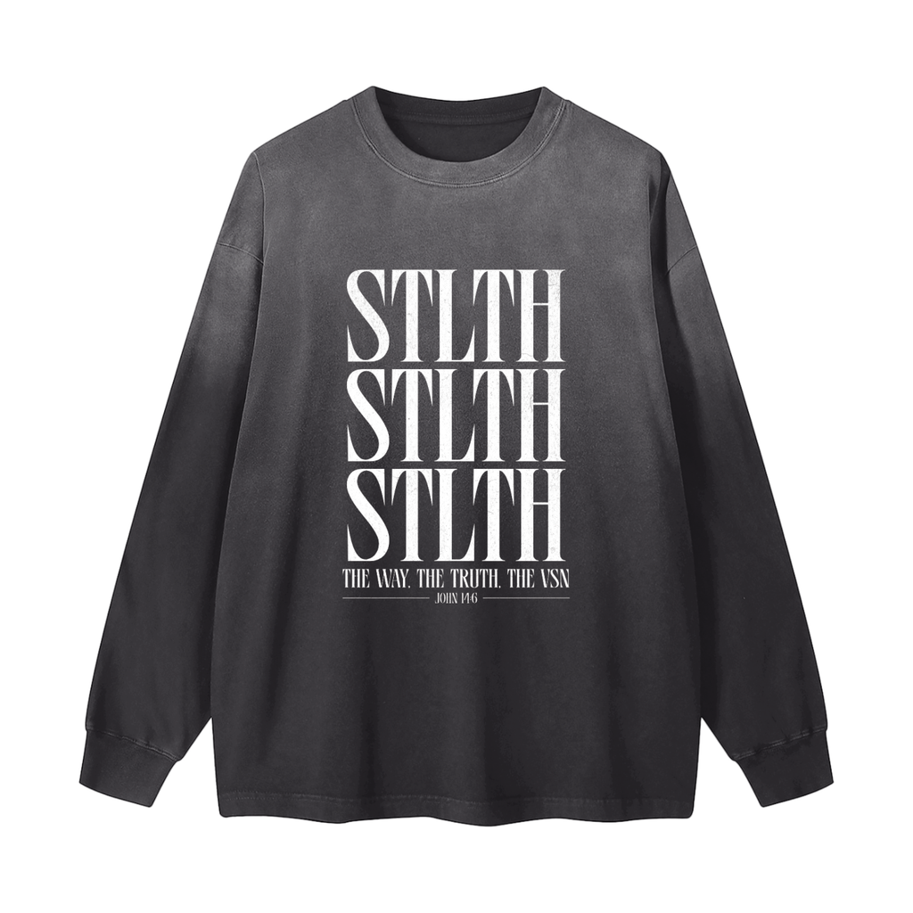 “Reverence” Vintage Washed Long Sleeve