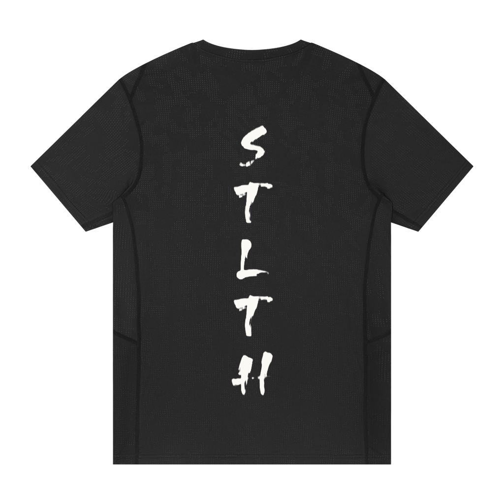 Men's Jacquard Slim Mesh T-Shirt