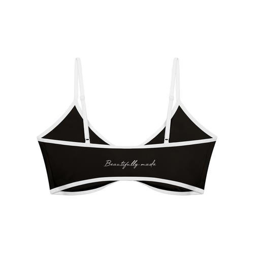 001 Women's Color Block Ruched V-Neck Sports Bra