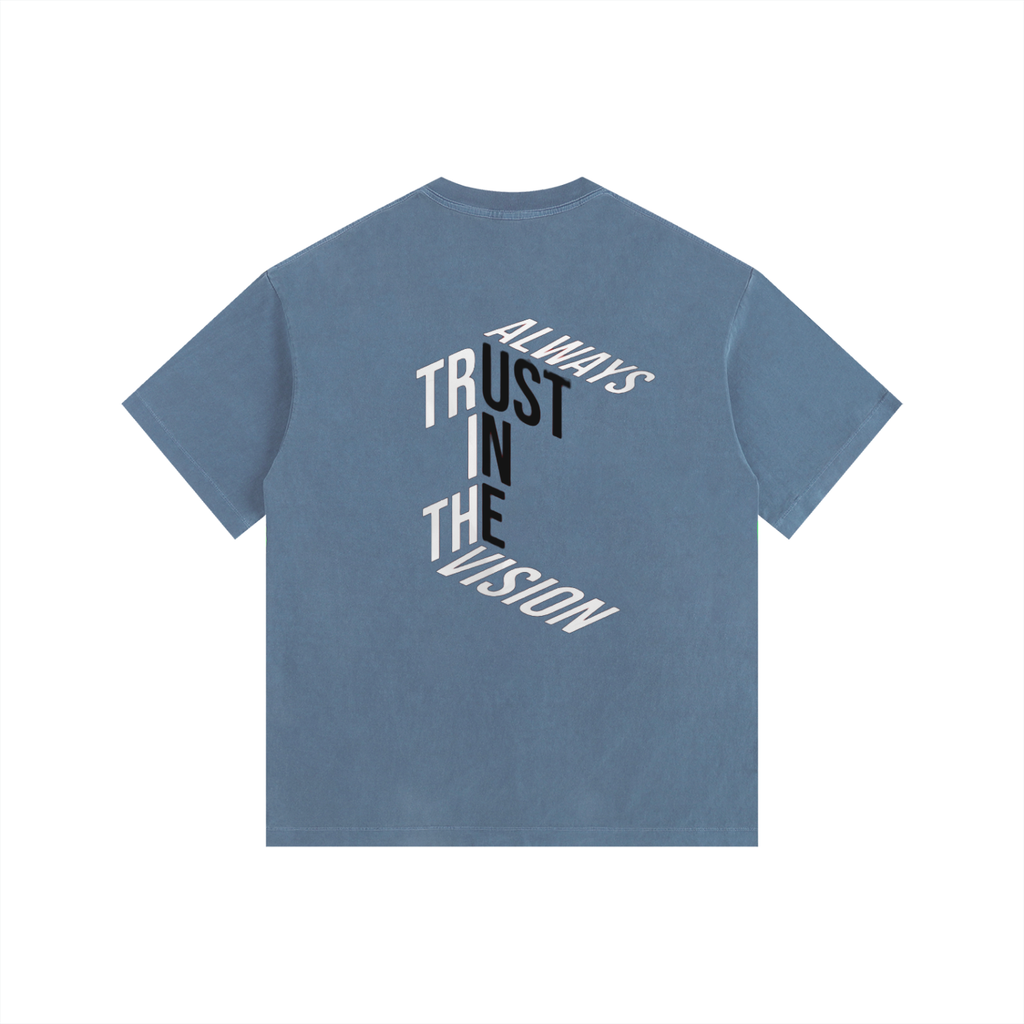 Trust Vintage Washed Oversized Cotton T-Shirt