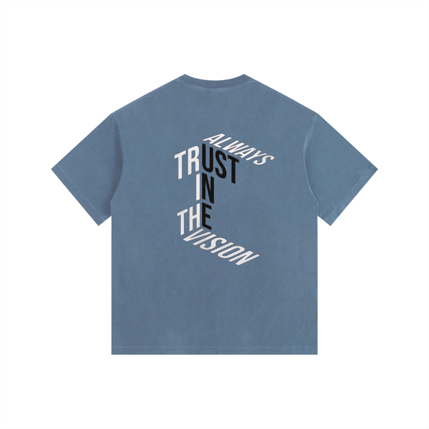 Trust Vintage Washed Oversized Cotton T-Shirt