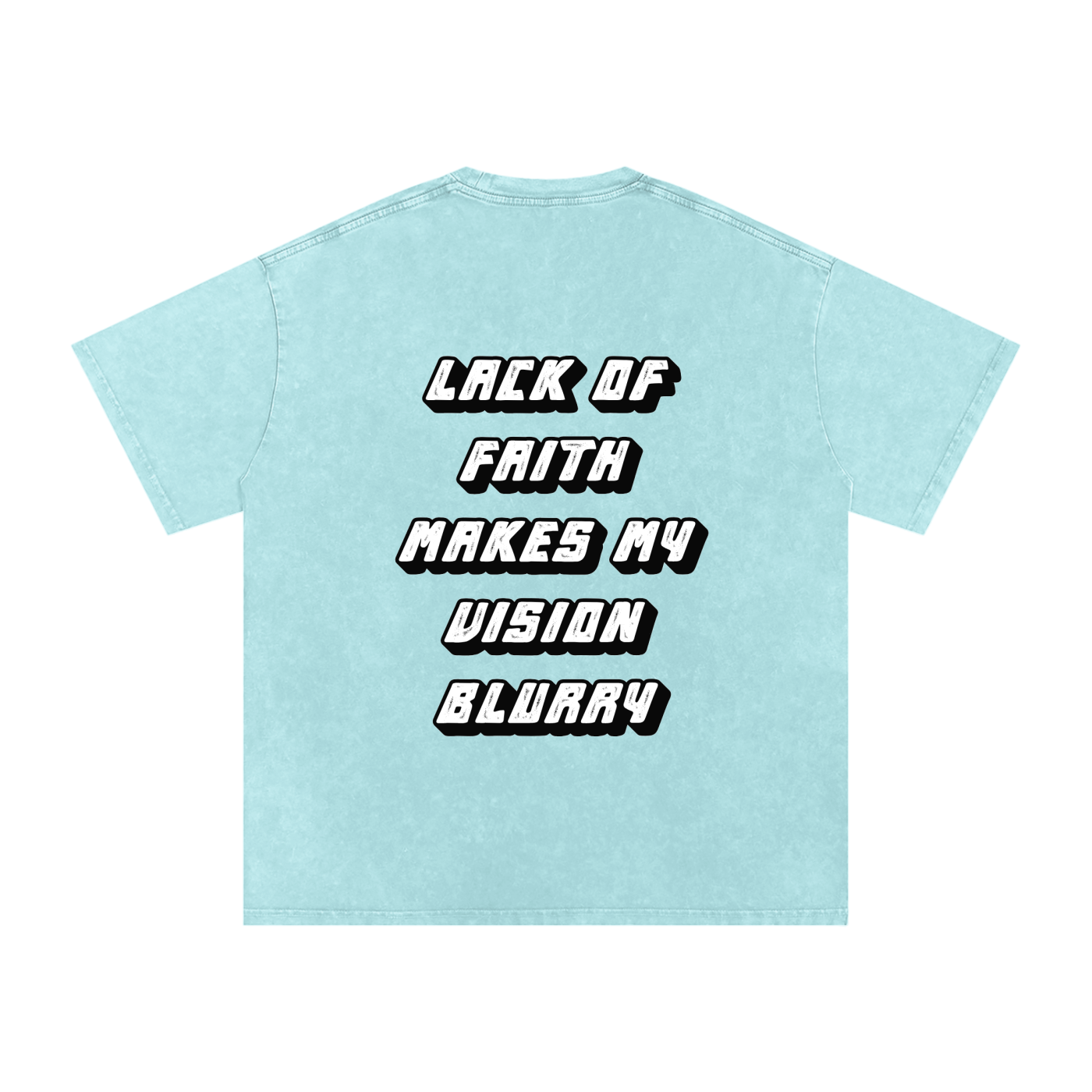 Lack of Faith Makes my vision Blurry 001