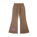 Vintage Washed Flared Fleece Pants