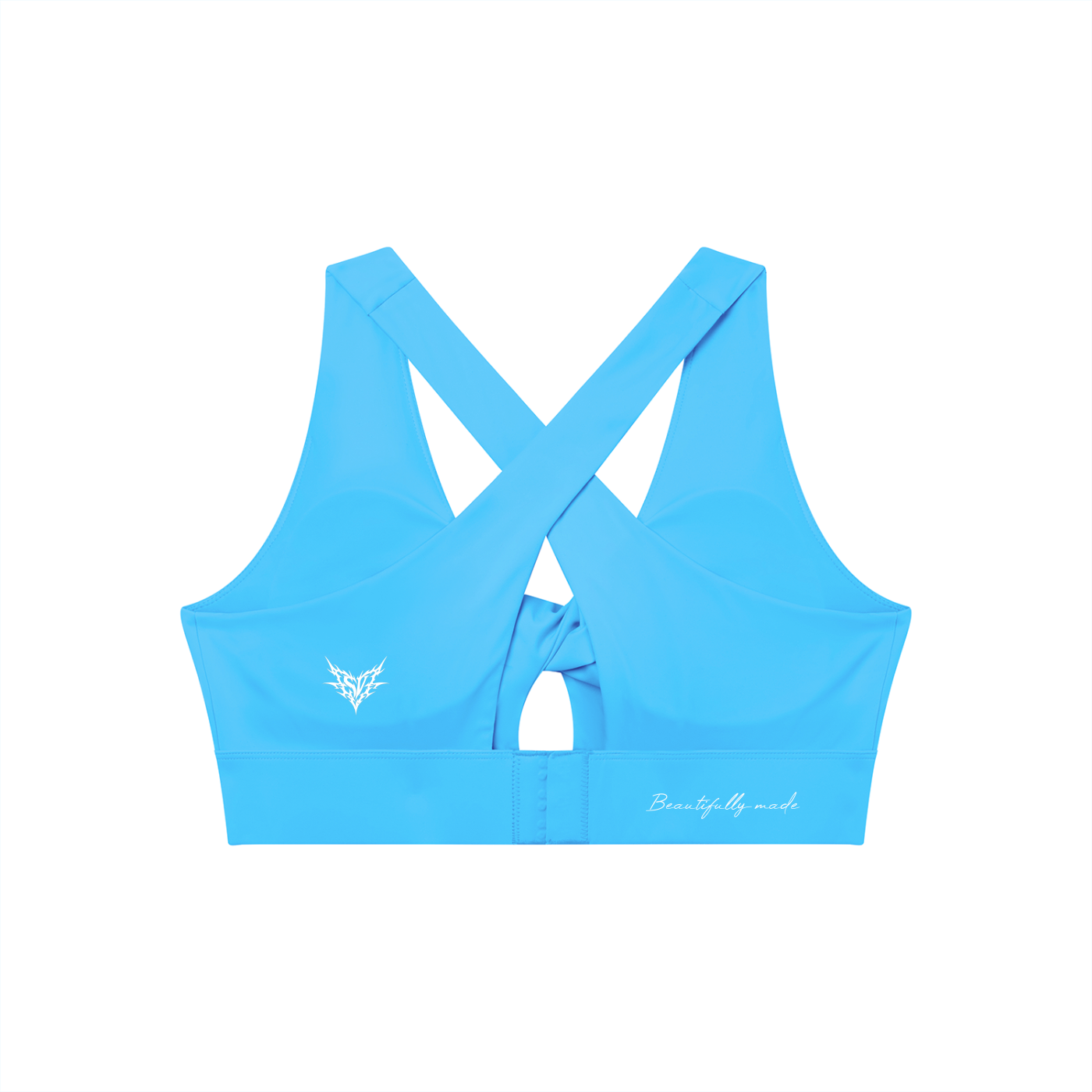 Women's Twist Front V-Neck Sports Bra