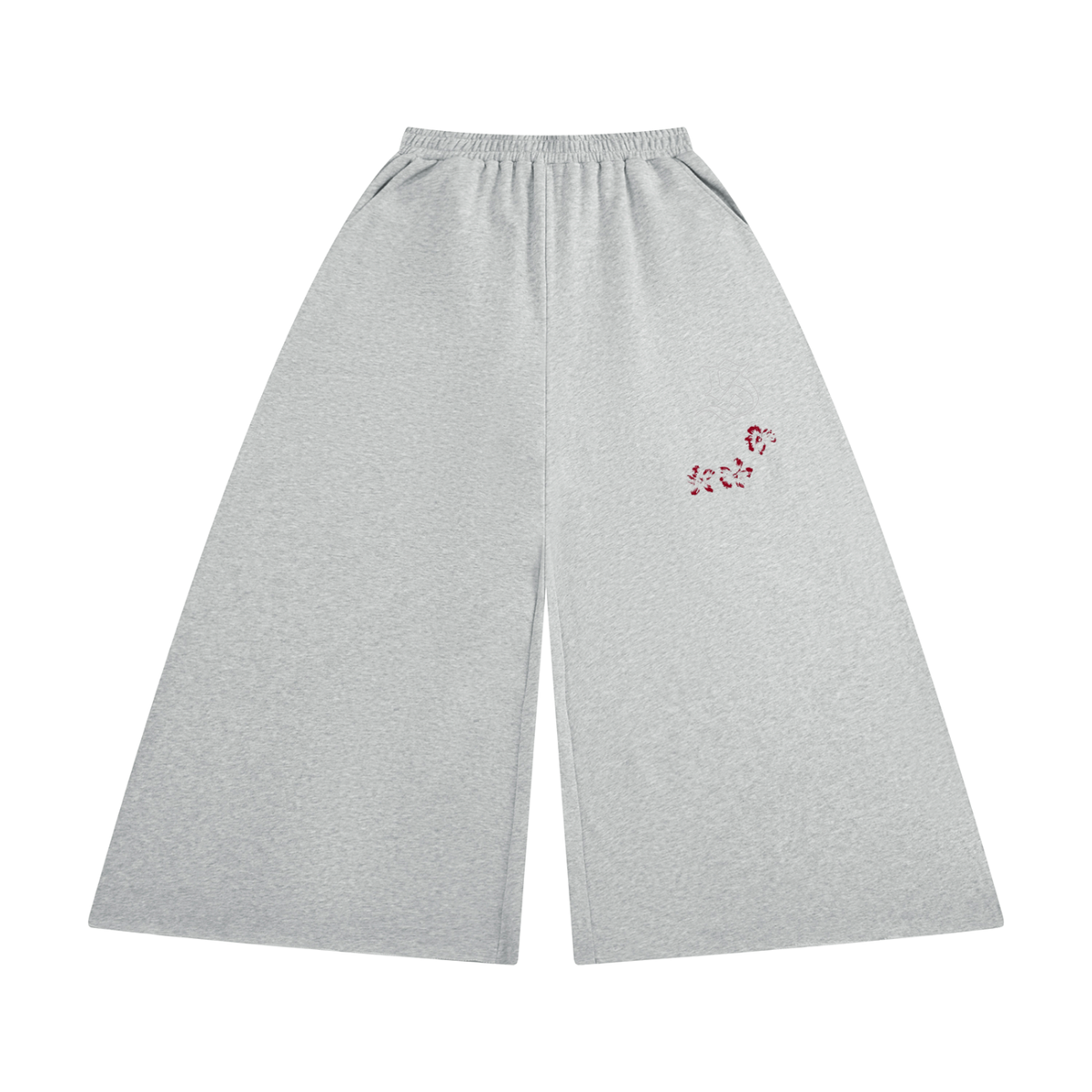 Covenant Women's Raw Edge Wide Leg Sweatpants