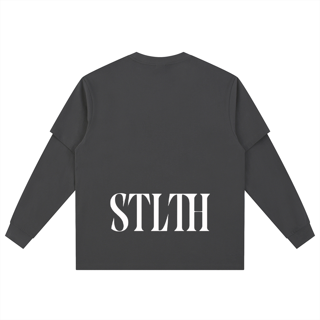 Bold STLTH Long Sleeve Oversized Tee