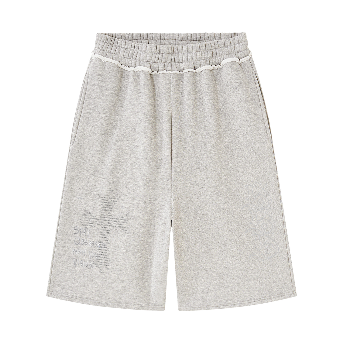 Vision Raw Edge  Shorts