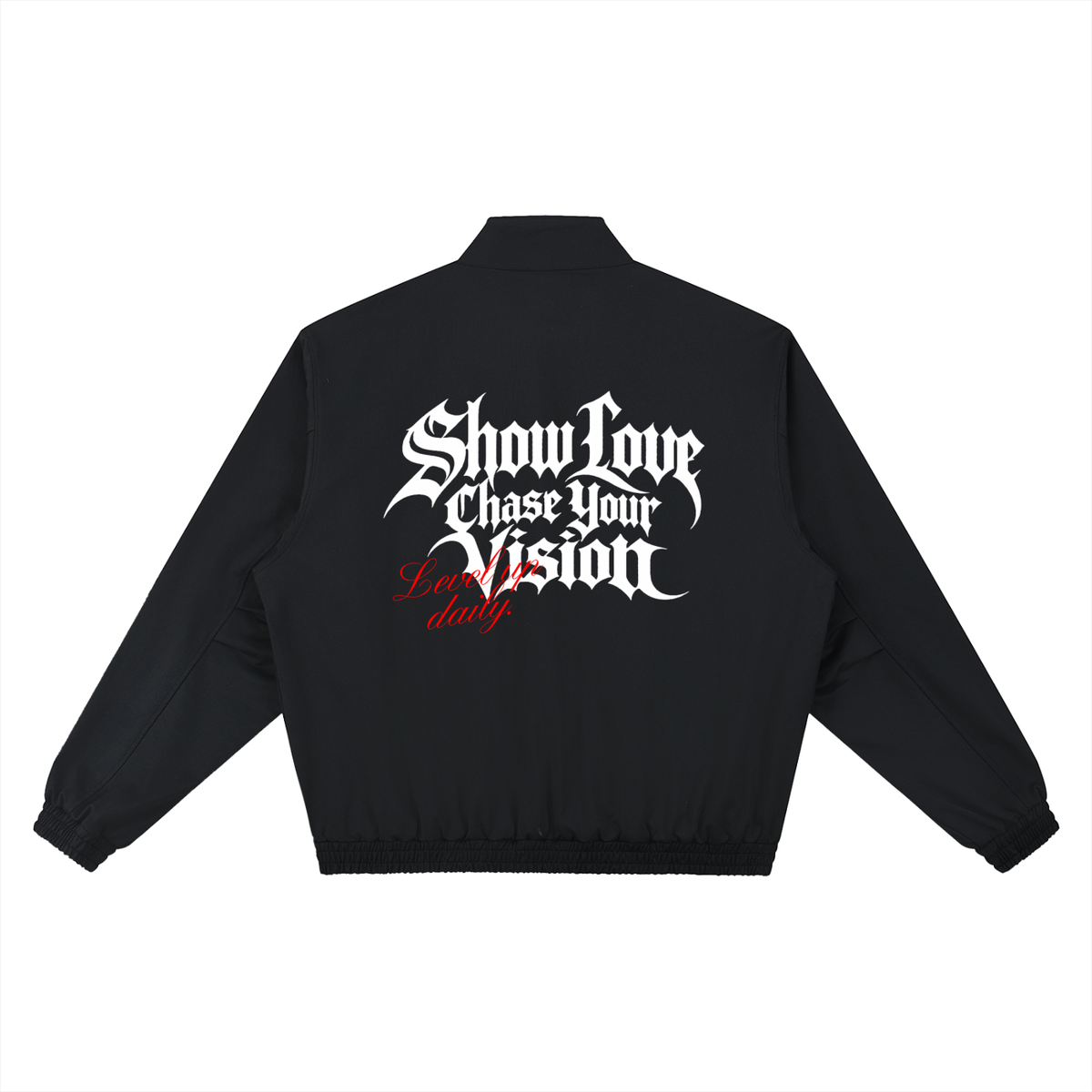 FIRE Collar Bomber Jacket
