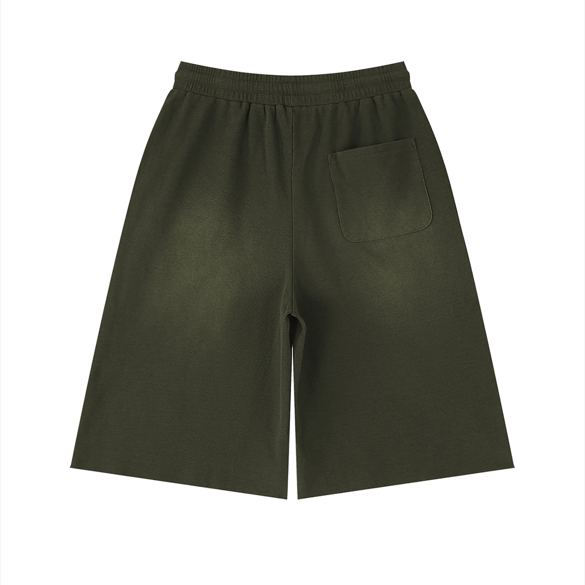 A Eye Raw Edge Shorts