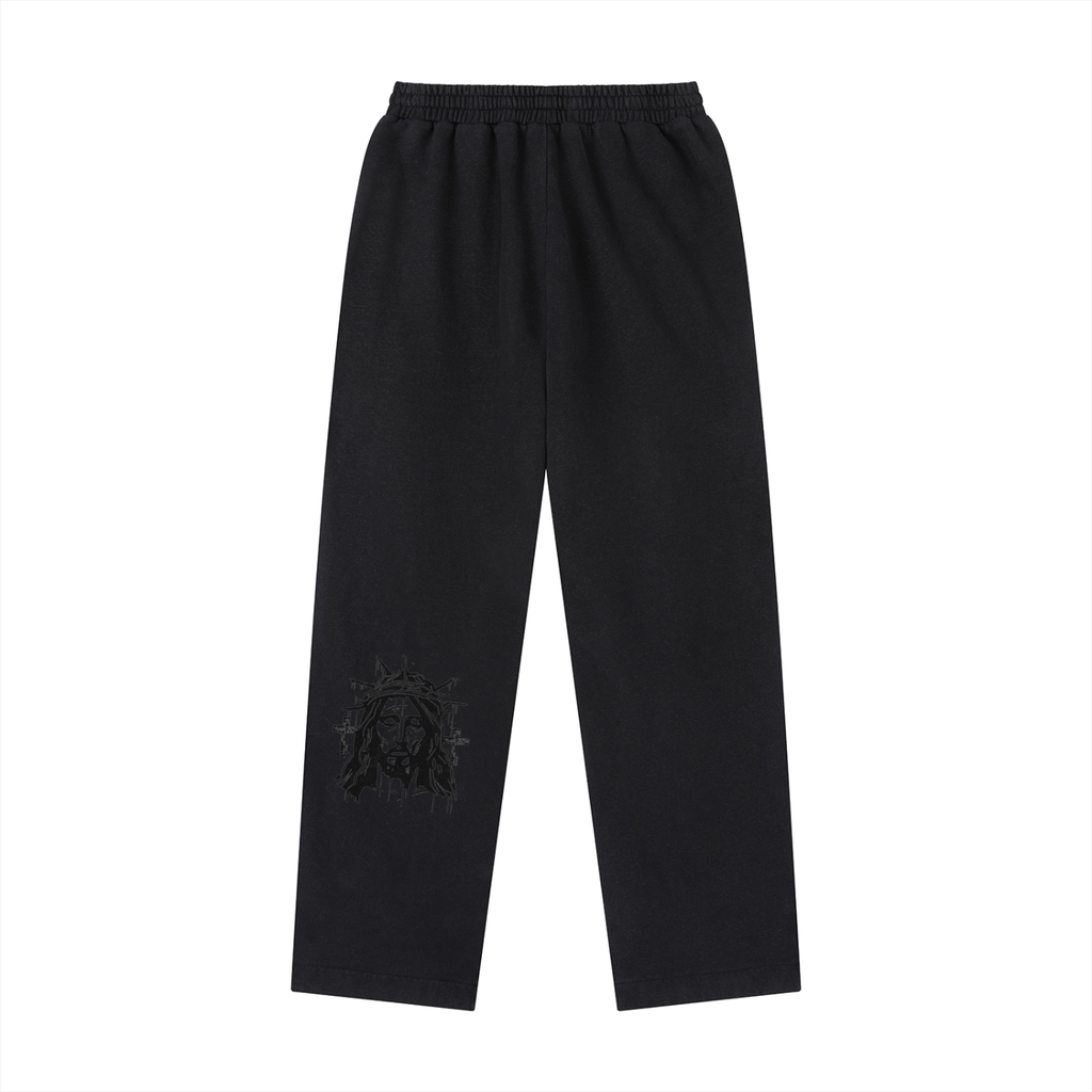 Vintage Washed Drawstring Sweatpants