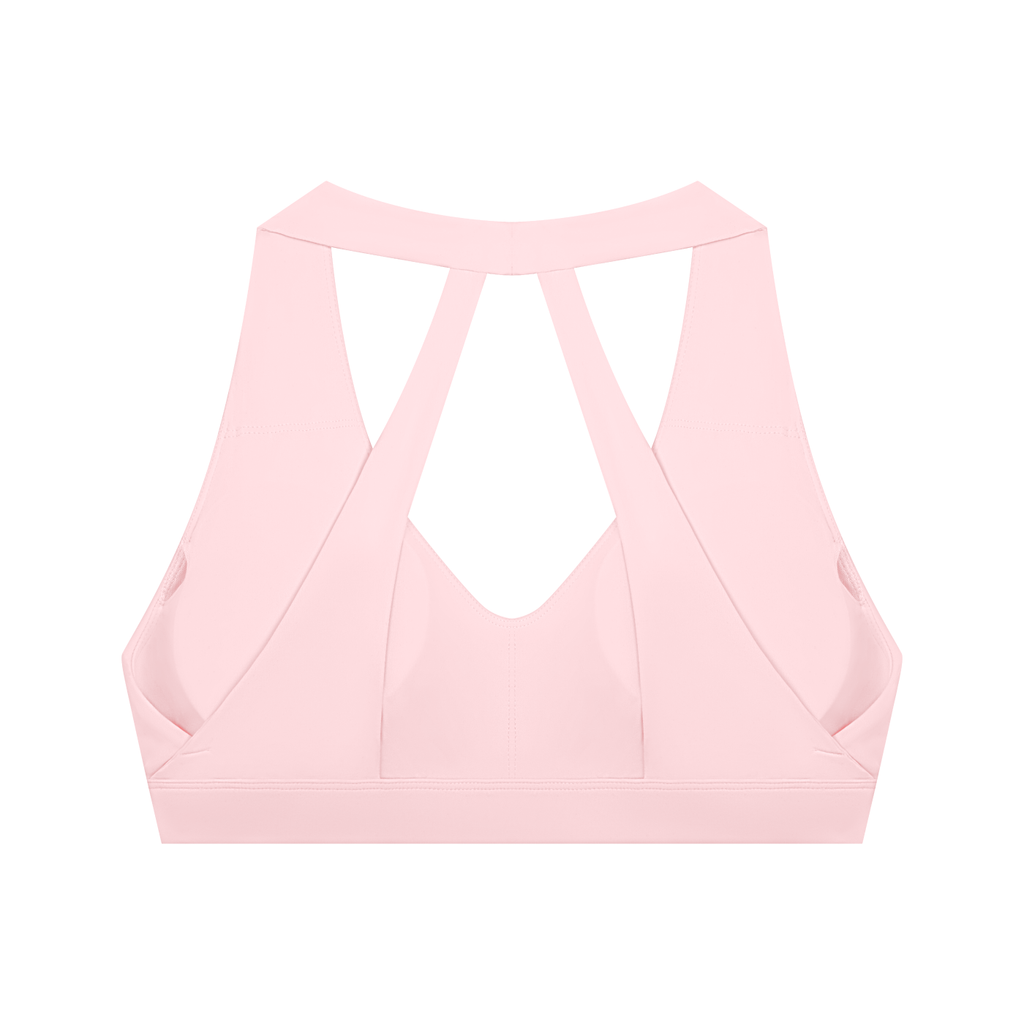 Women's Halter Cropped Sports Bra