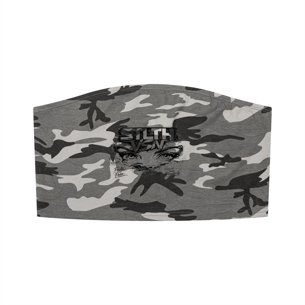 Women’s Camo Cropped Tube Top