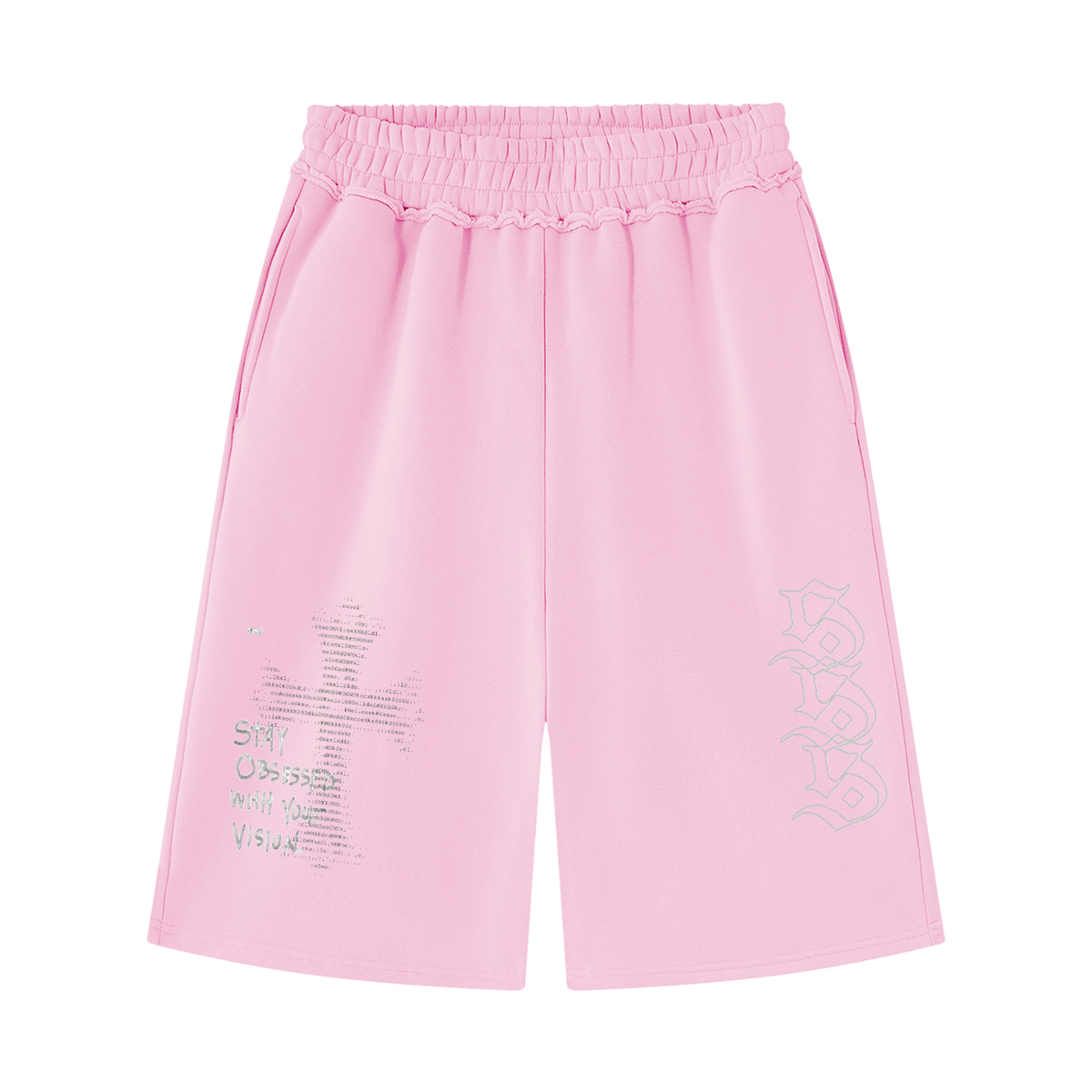 Vision Raw Edge  Shorts