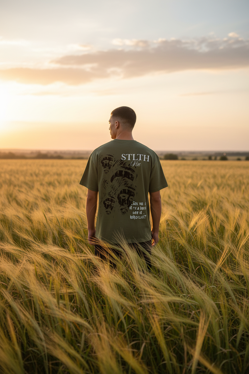 Waffle Boxy T-Shirt