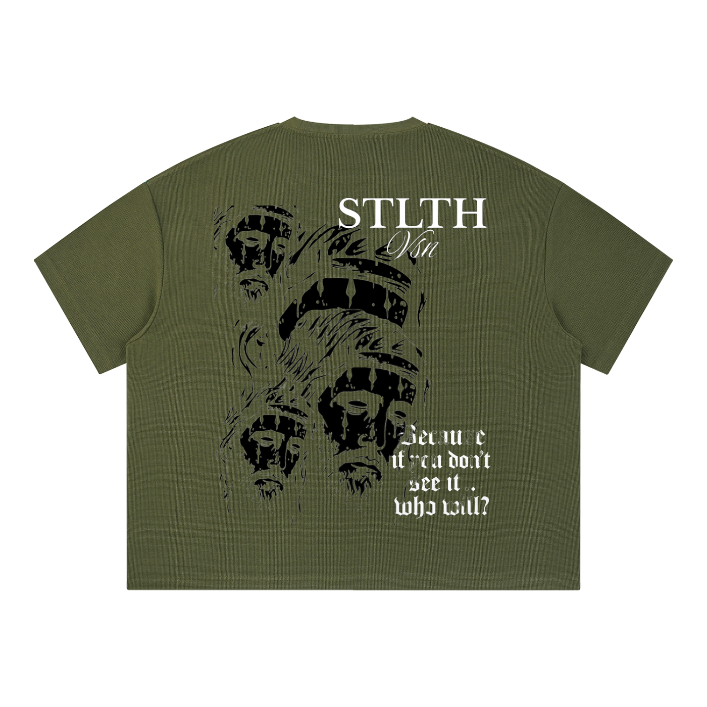 Unisex Waffle Boxy T-Shirt