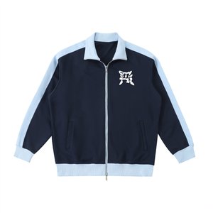 Navy Blue with Sky Blue