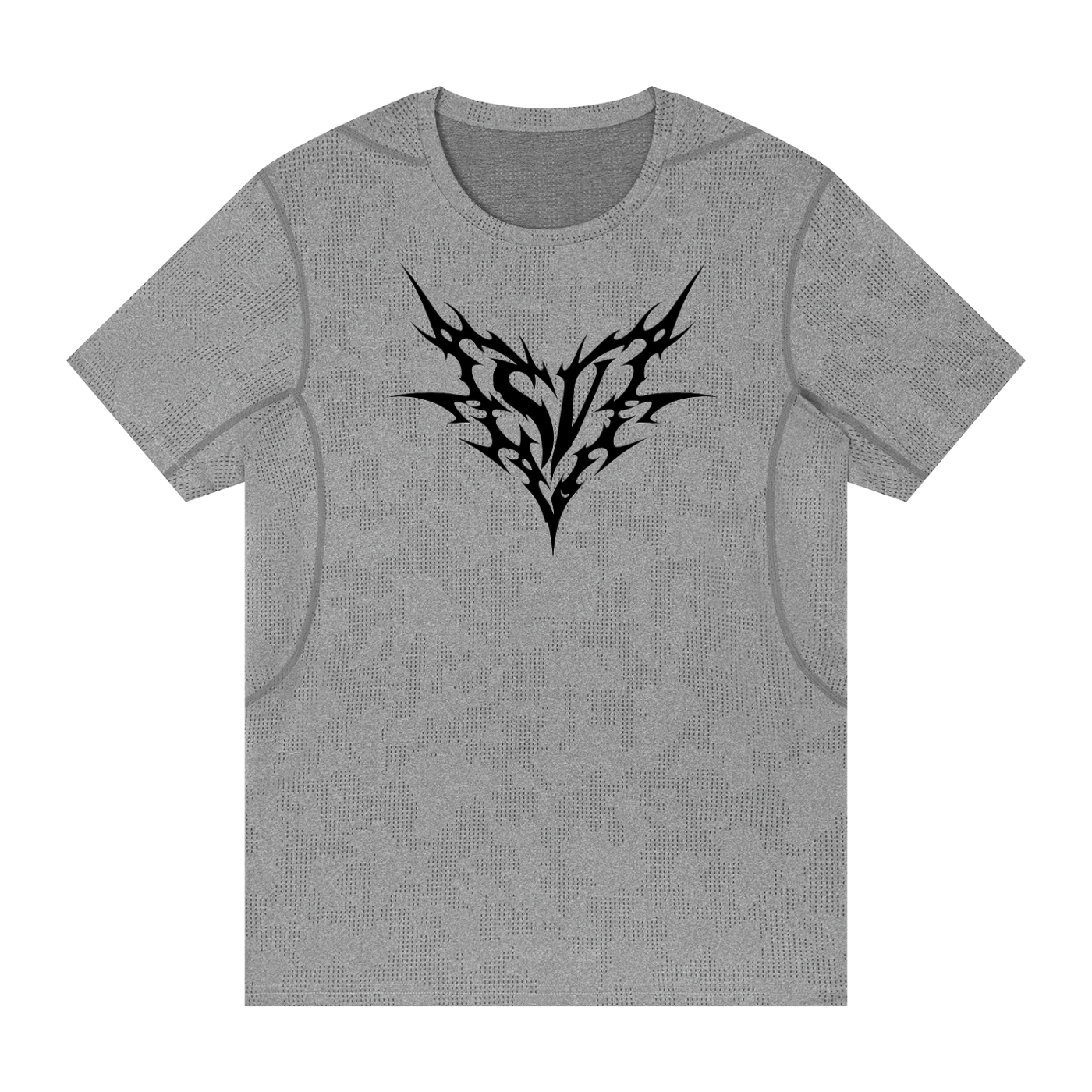 Men's forged hearts Slim Mesh T-Shirt