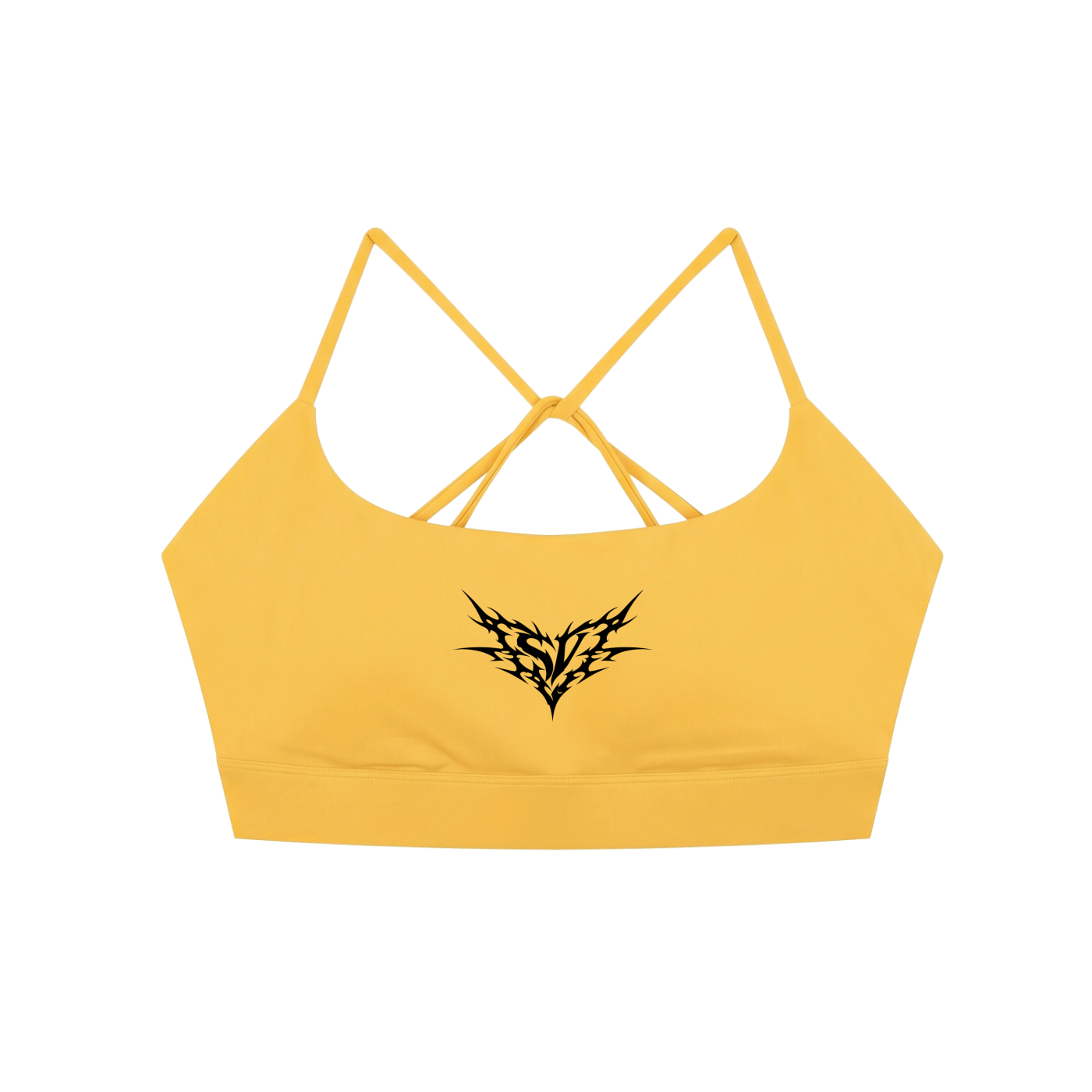 Strappy Criss Cross Yoga Sports Bra