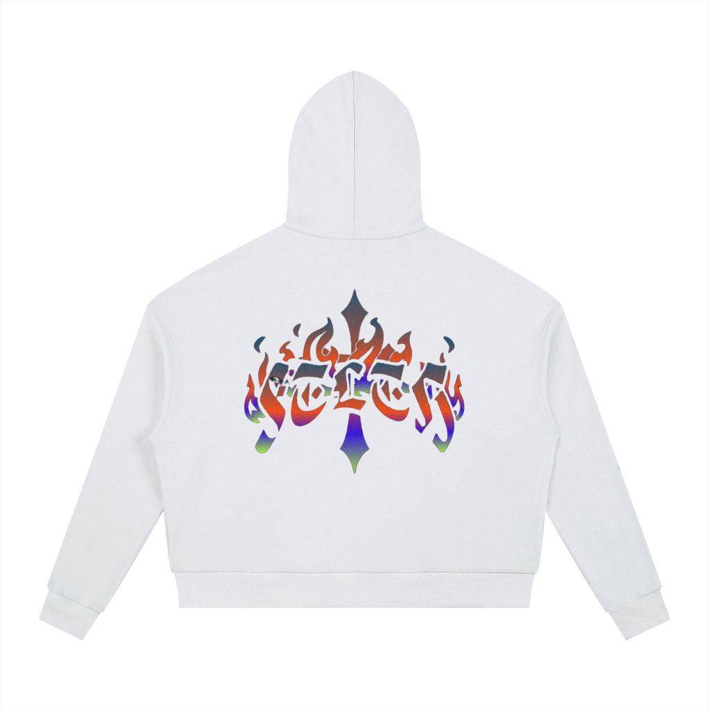 Contrast Drawstring Hoodie