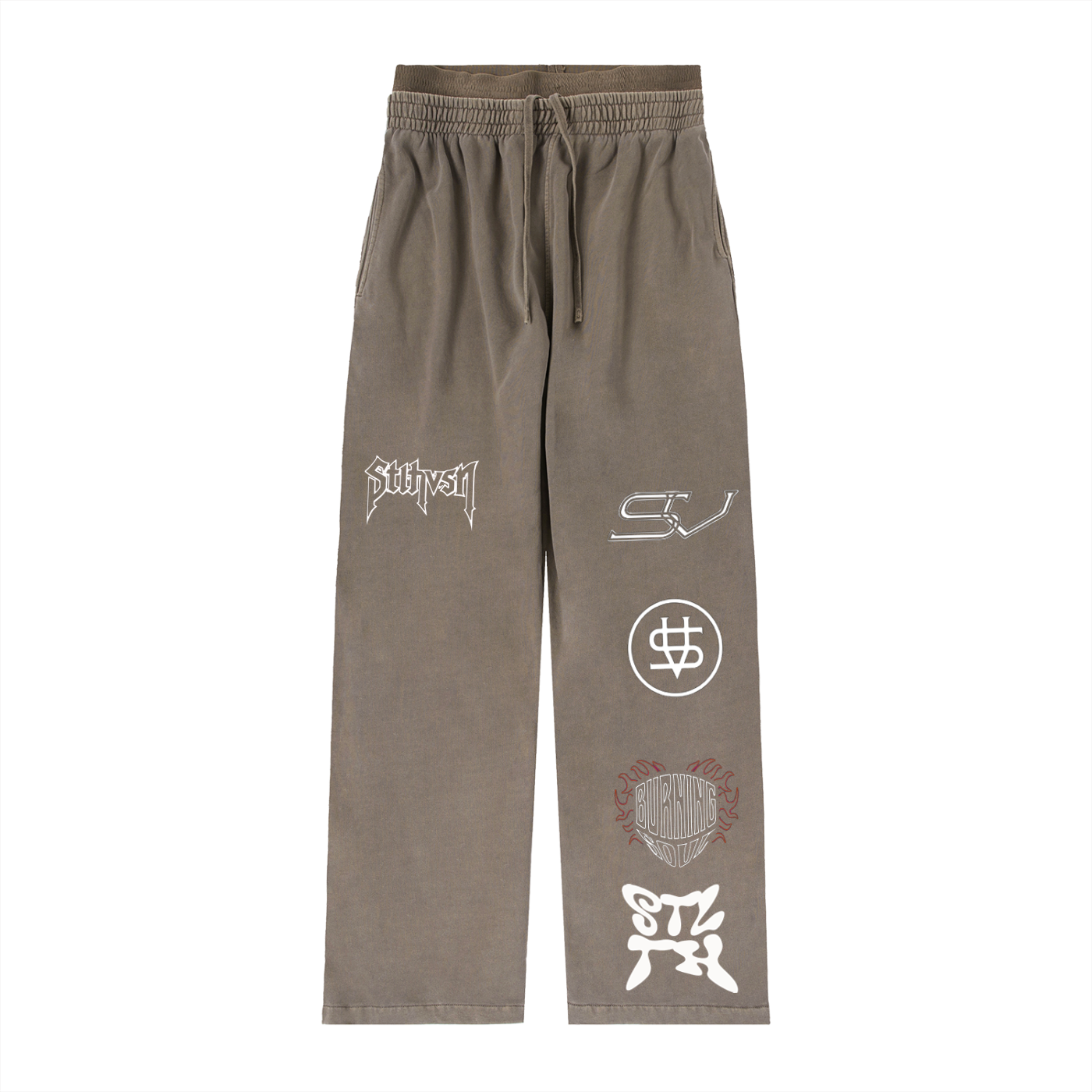 002 Vintage Washed Waist Pants